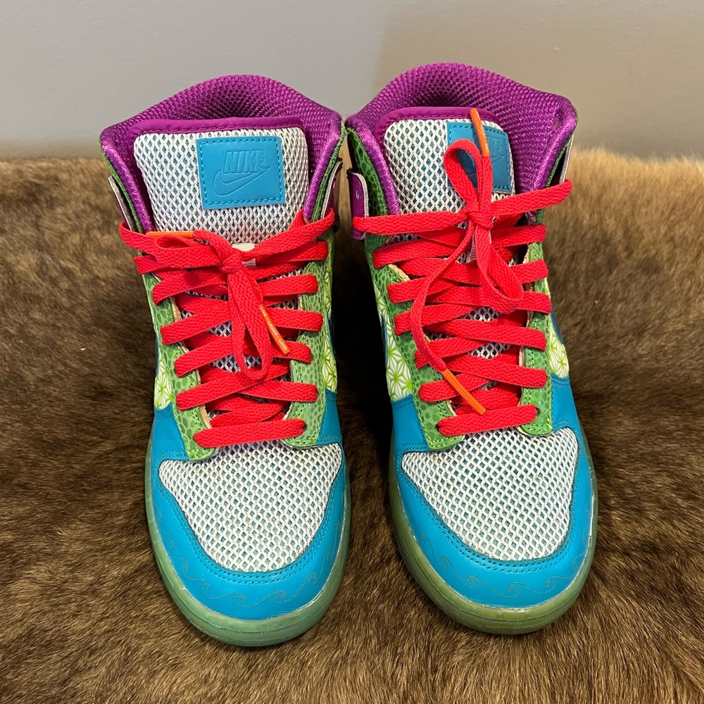 Nike Dunk High Skinny DB Doernbecher 2011 Warang Rare Limited Edition - Picture 3 of 15
